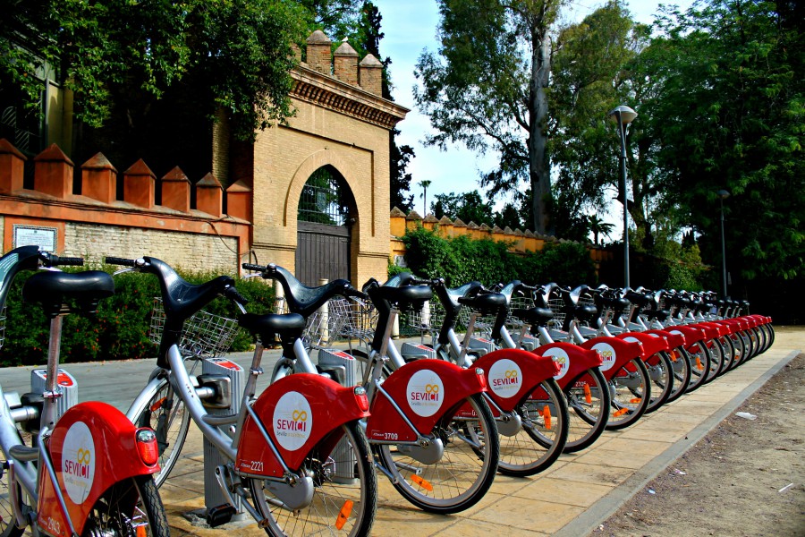 A-sevici-station-for-the-bike-share-program.-There-are-250-throughout-Seville-2